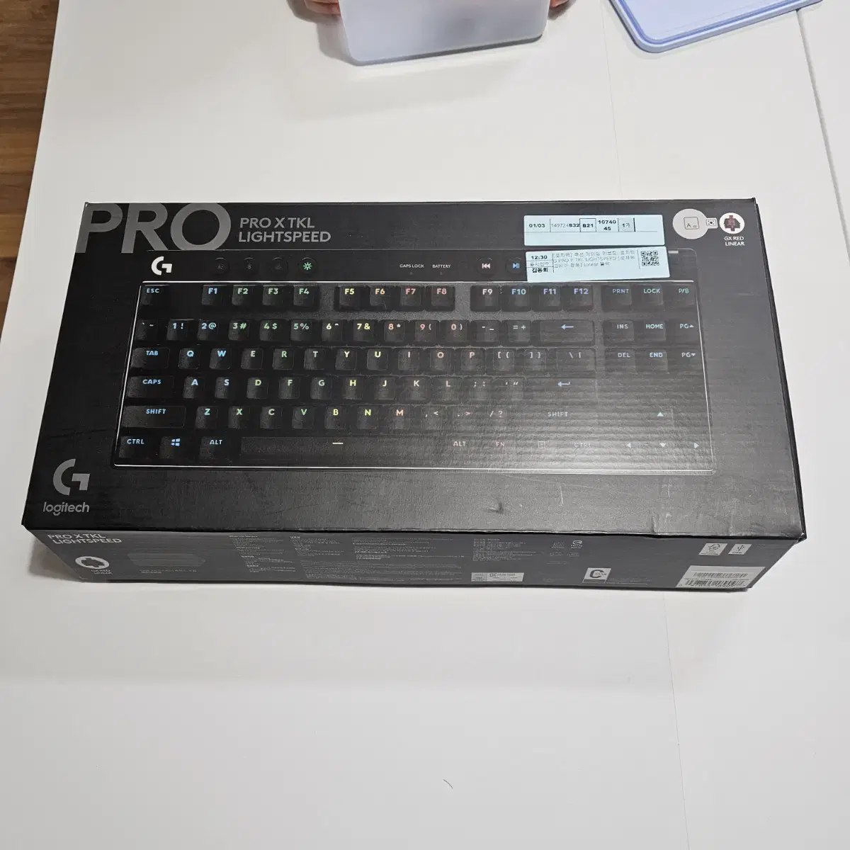 로지텍 g pro x tkl lightspeed